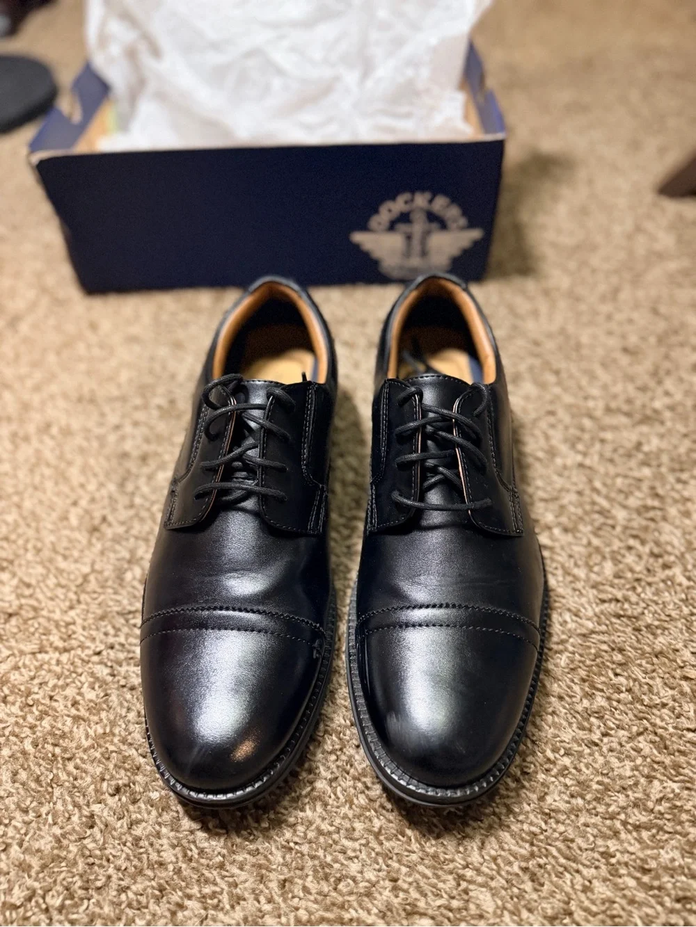 Dockers Garfield Dress Oxfords in black - Men’s 9